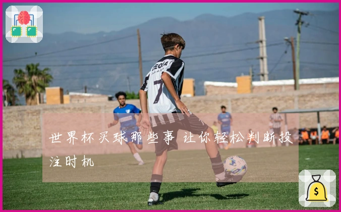 世界杯买球那些事 让你轻松判断投注时机